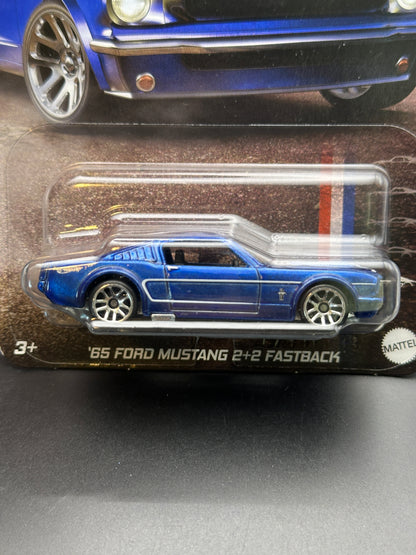 HOT WHEELS - 65 FORD MUSTANG 2 + 2 FASTBACK (2025) MUSTANG 60 YEARS 5/5 - CHASE