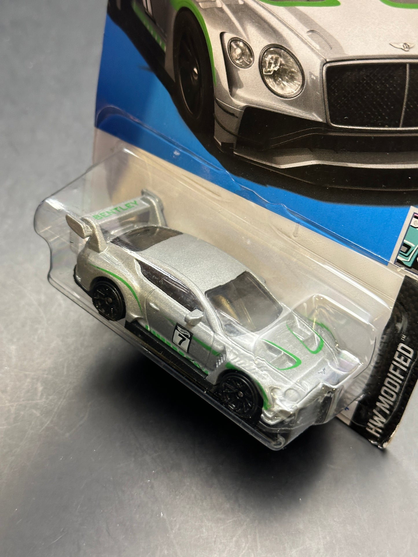 HOT WHEELS - 2018 BENTLEY CONTINENTAL GT3 (2023) - HW MODIFIED 3/5