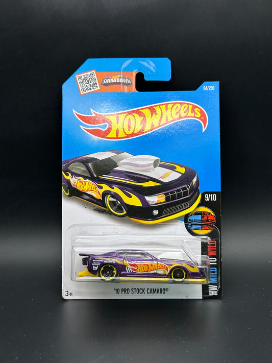 HOT WHEELS - 10 PRO STOCK CAMARO (2016) - HW MILD TO WILD 9/10