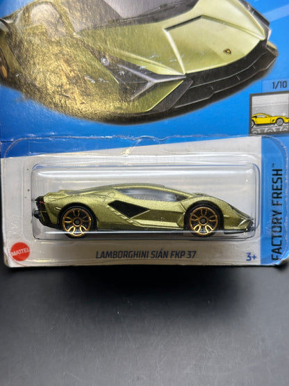 HOT WHEELS - LAMBORGHINI SIAN FKP 37 (2022) - HW FACTORY FRESH 1/10
