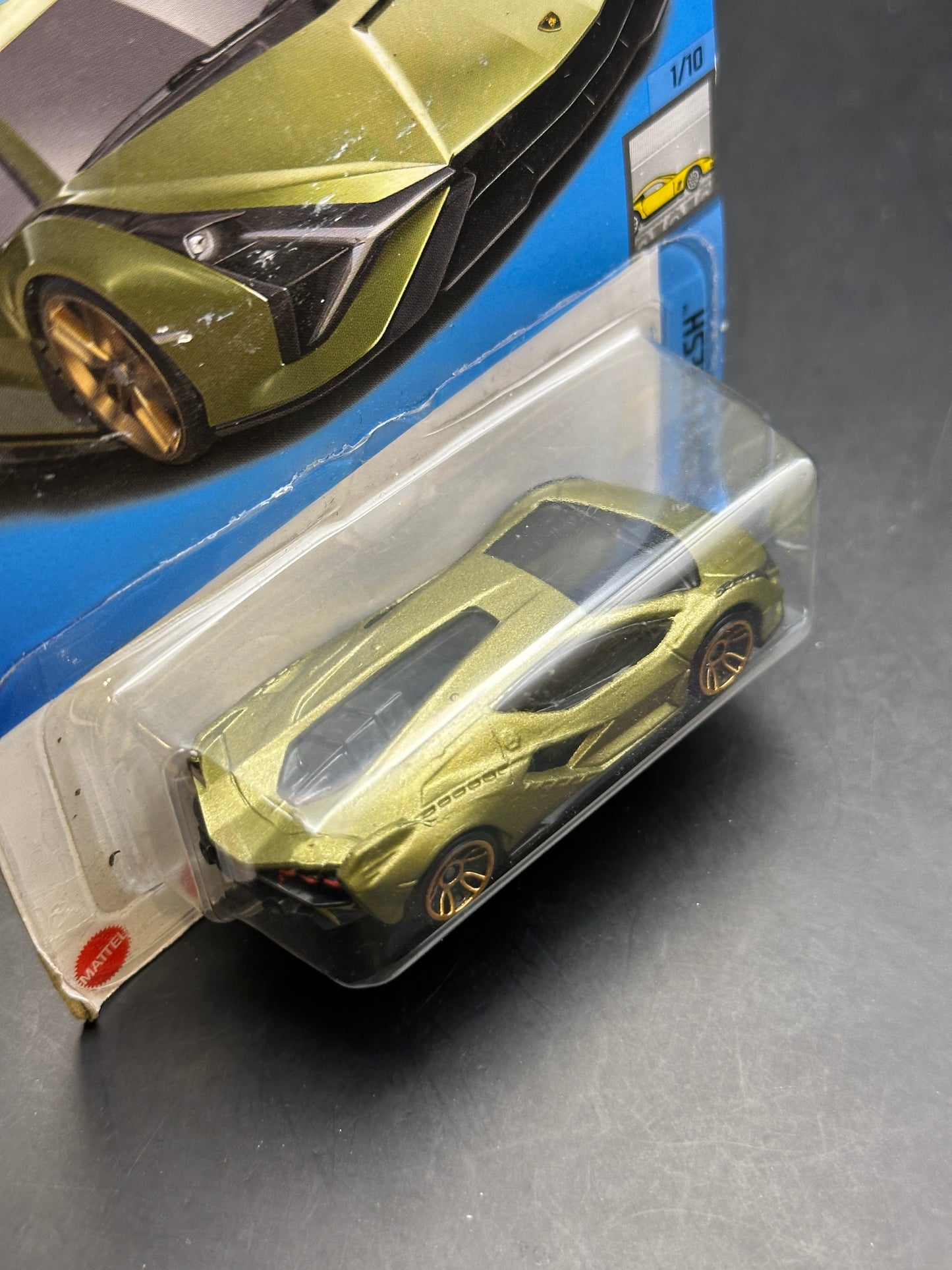 HOT WHEELS - LAMBORGHINI SIAN FKP 37 (2022) - HW FACTORY FRESH 1/10