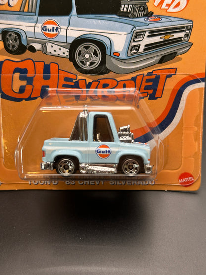 HOT WHEELS - TOON’D 83 CHEVY SILVERADO (2025) - HW TOONED GULF SERIES 3/5