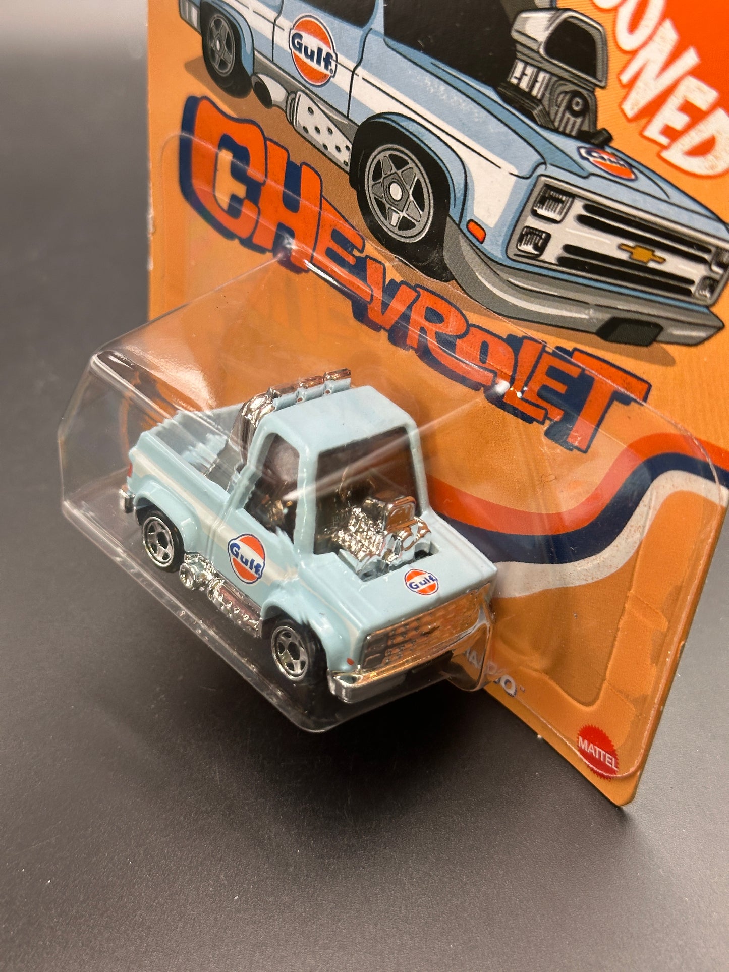 HOT WHEELS - TOON’D 83 CHEVY SILVERADO (2025) - HW TOONED GULF SERIES 3/5