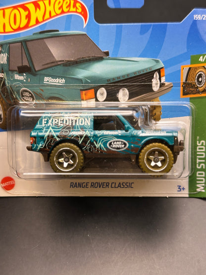 HOT WHEELS - RANGE ROVER CLASSIC (2022) - HW MUD STUDS 4/5
