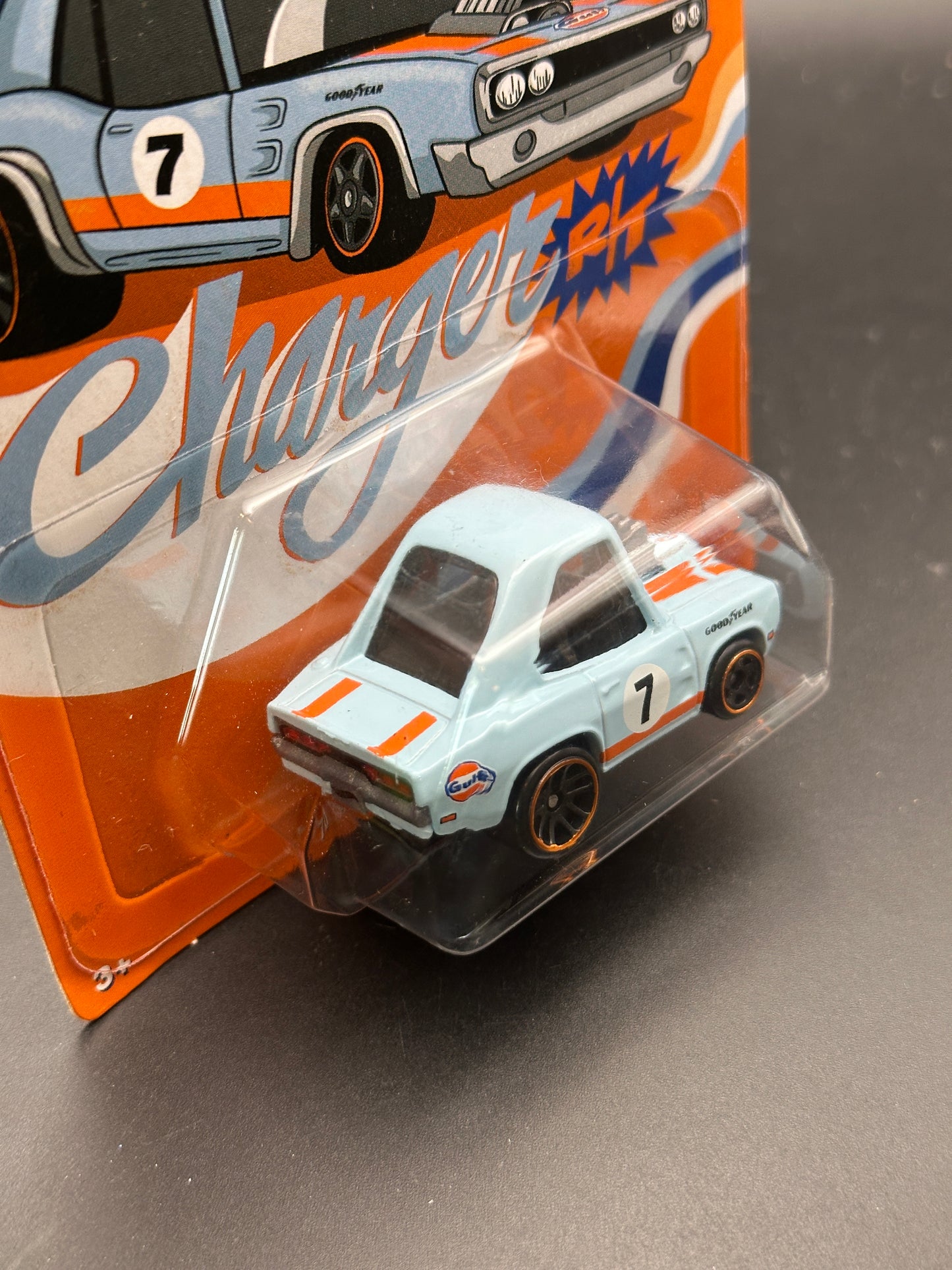 HOT WHEELS - 70 DODGE CHARGER (2025) - HW TOONED GULF SERIES 2/5