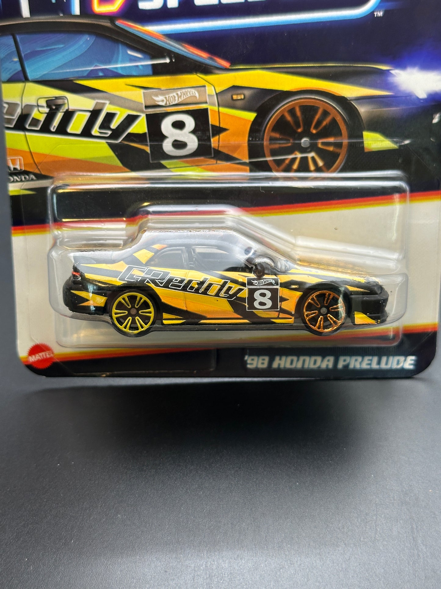 HOT WHEELS - 98 HONDA PRELUDE (2025) - NEON SPEEDERS SERIES 1/8