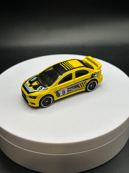 HOT WHEELS - 08 LANCER EVOLUTION (2019) - HW BACKROAD RALLY SERIES 2/6 - LOOSE