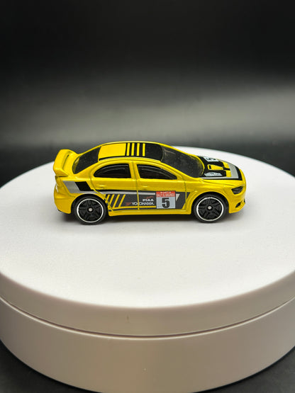 HOT WHEELS - 08 LANCER EVOLUTION (2019) - HW BACKROAD RALLY SERIES 2/6 - LOOSE