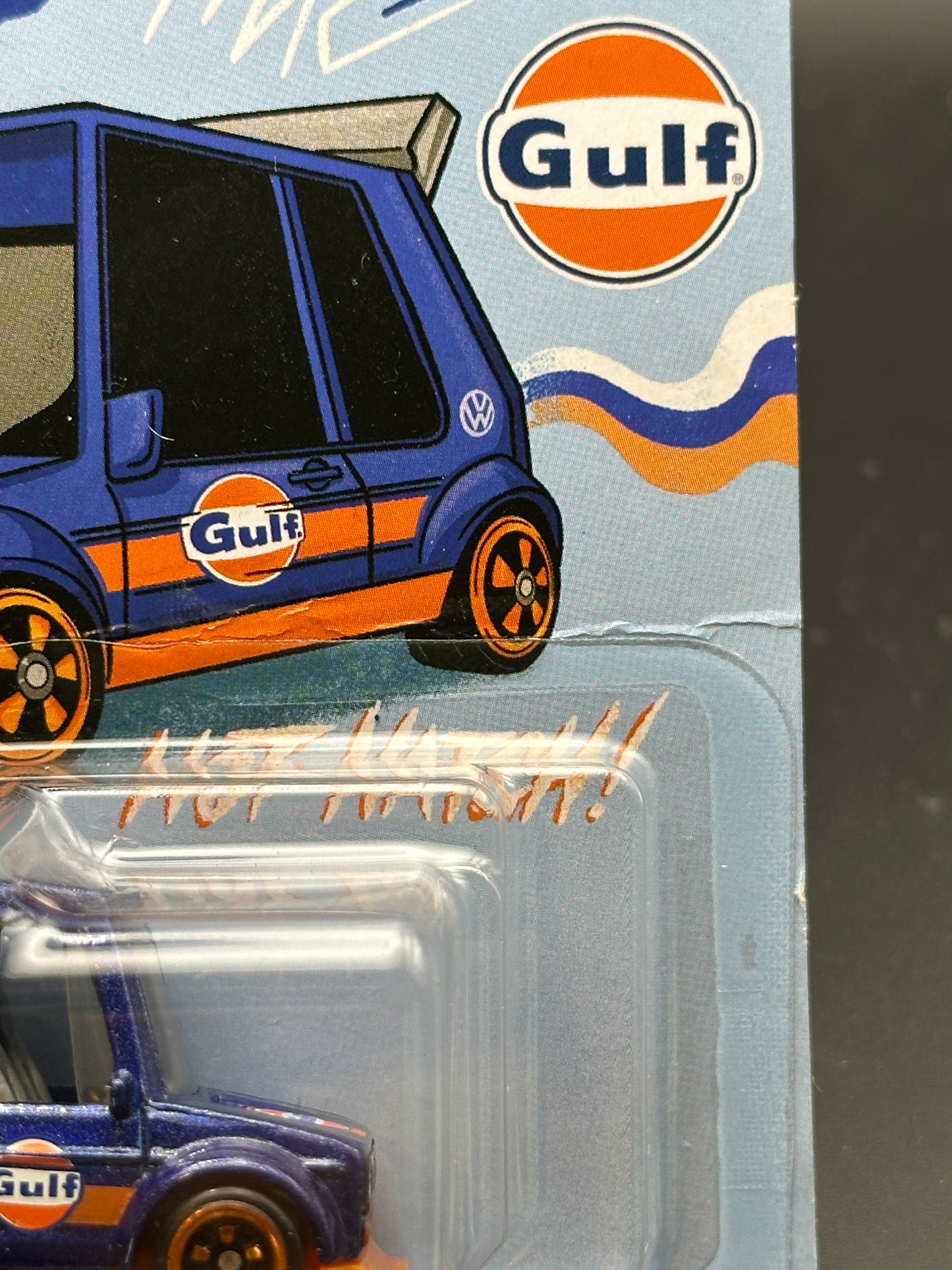 HOT WHEELS - TOONED VOLKSWAGEN GOLF MK1 (2025) - HW TOONED GULF SERIES 1/5