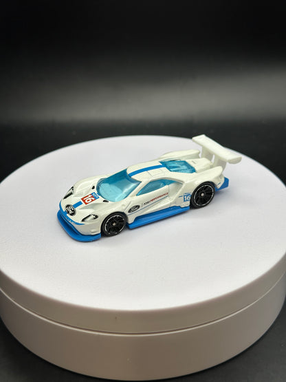 HOT WHEELS - 2016 FORD GT RACE (2017) - HW SPEED GRAPHICS 1/10 - LOOSE