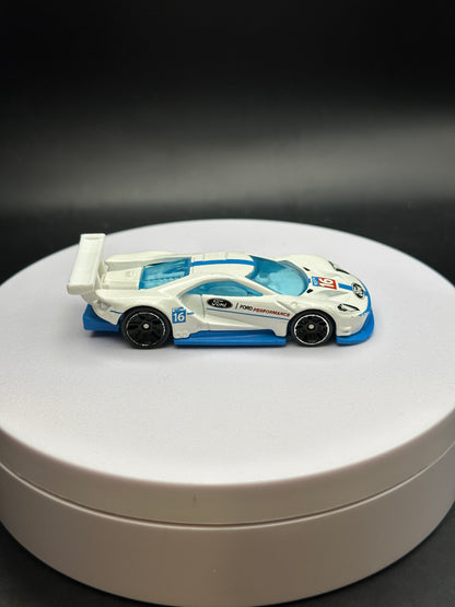 HOT WHEELS - 2016 FORD GT RACE (2017) - HW SPEED GRAPHICS 1/10 - LOOSE