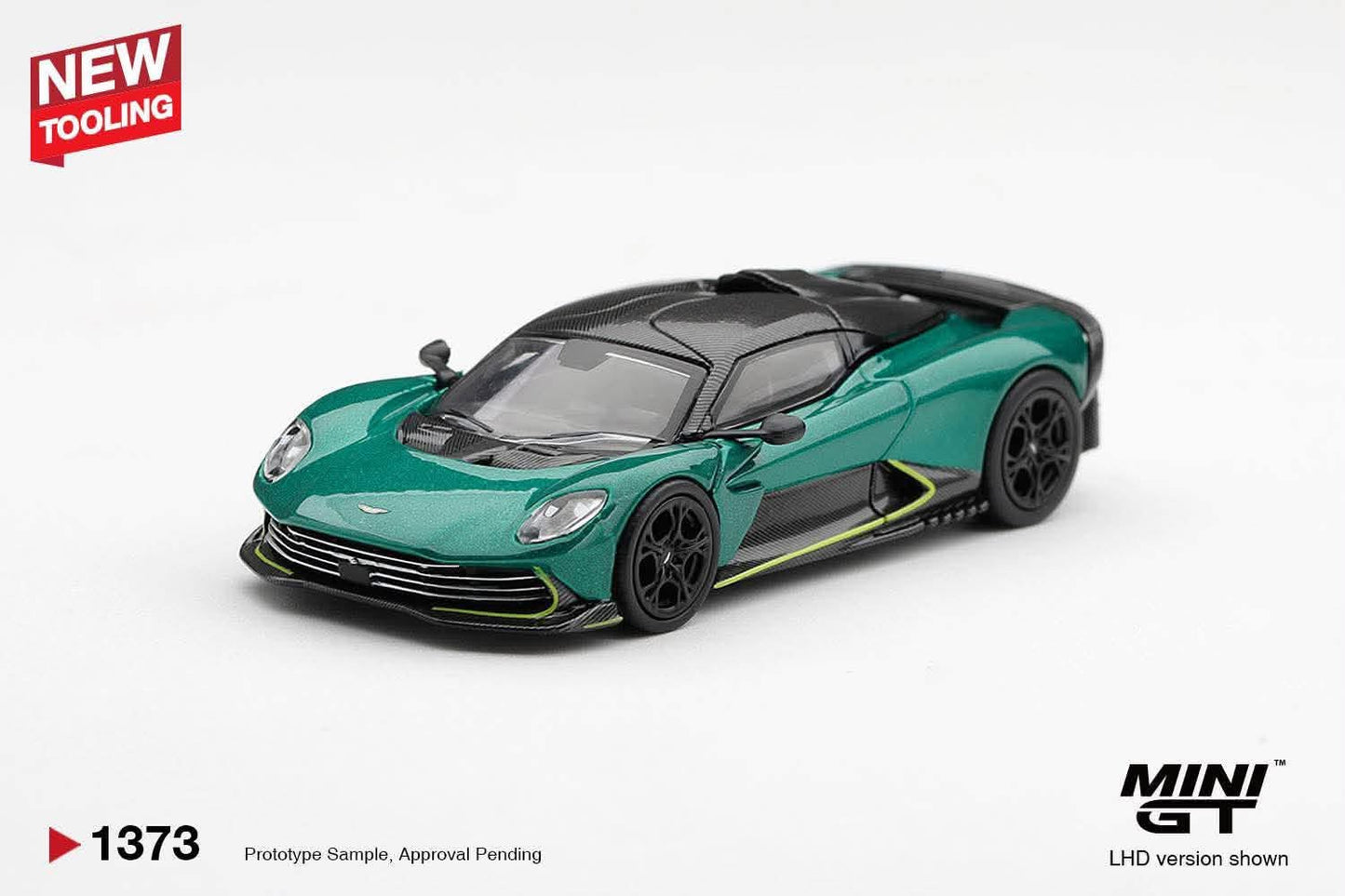 PRE-ORDER DEADLINE: SEPTEMBER 9 - MINI GT - ASTON MARTIN VALHALLA PODIUM GREEN  - MARCH 2027 - STANDARD BOX