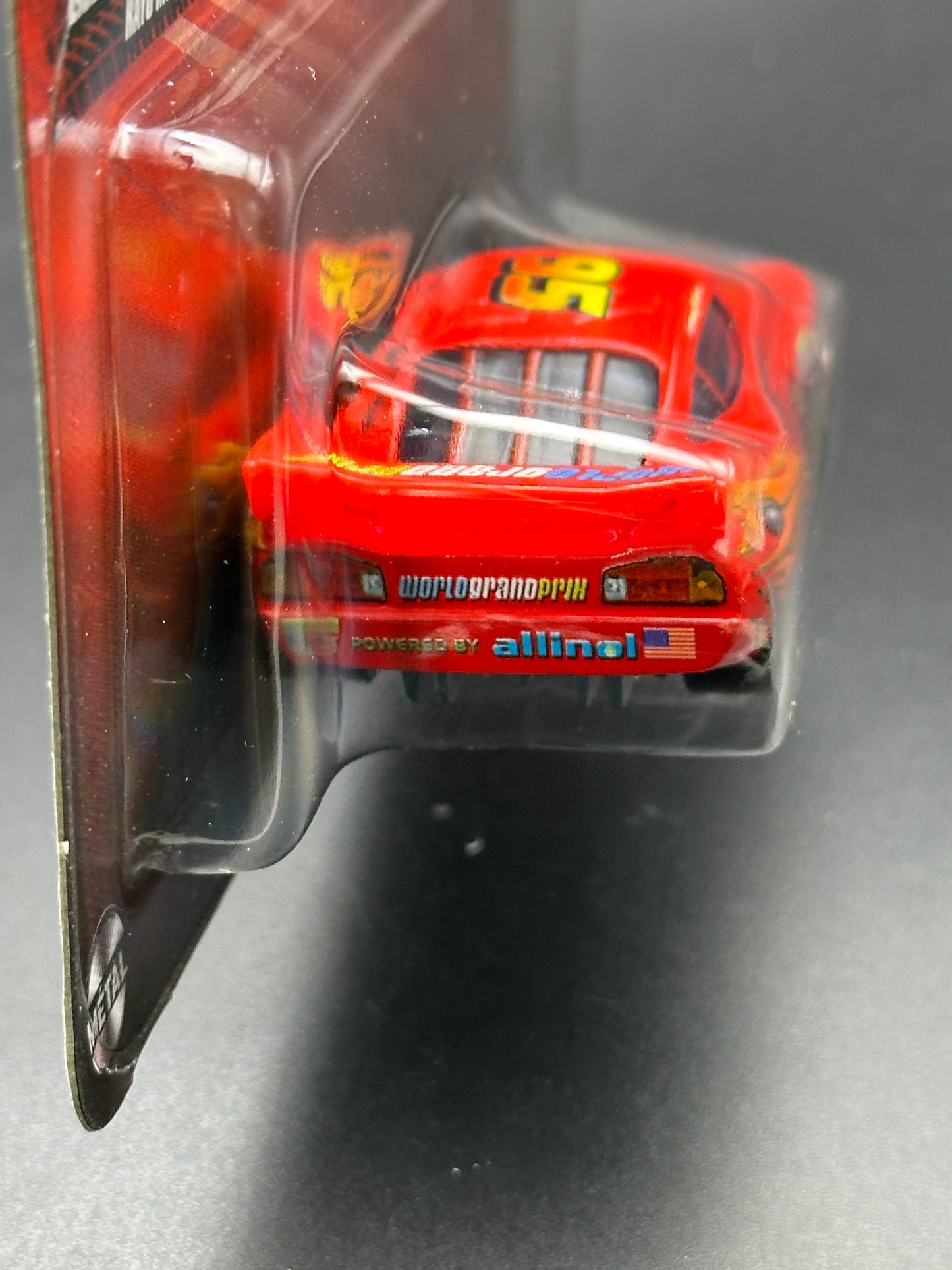 DISNEY PIXAR CARS - LIGHTNING MCQUEEN WITH RACING WHEELS - CARS - DIECAST