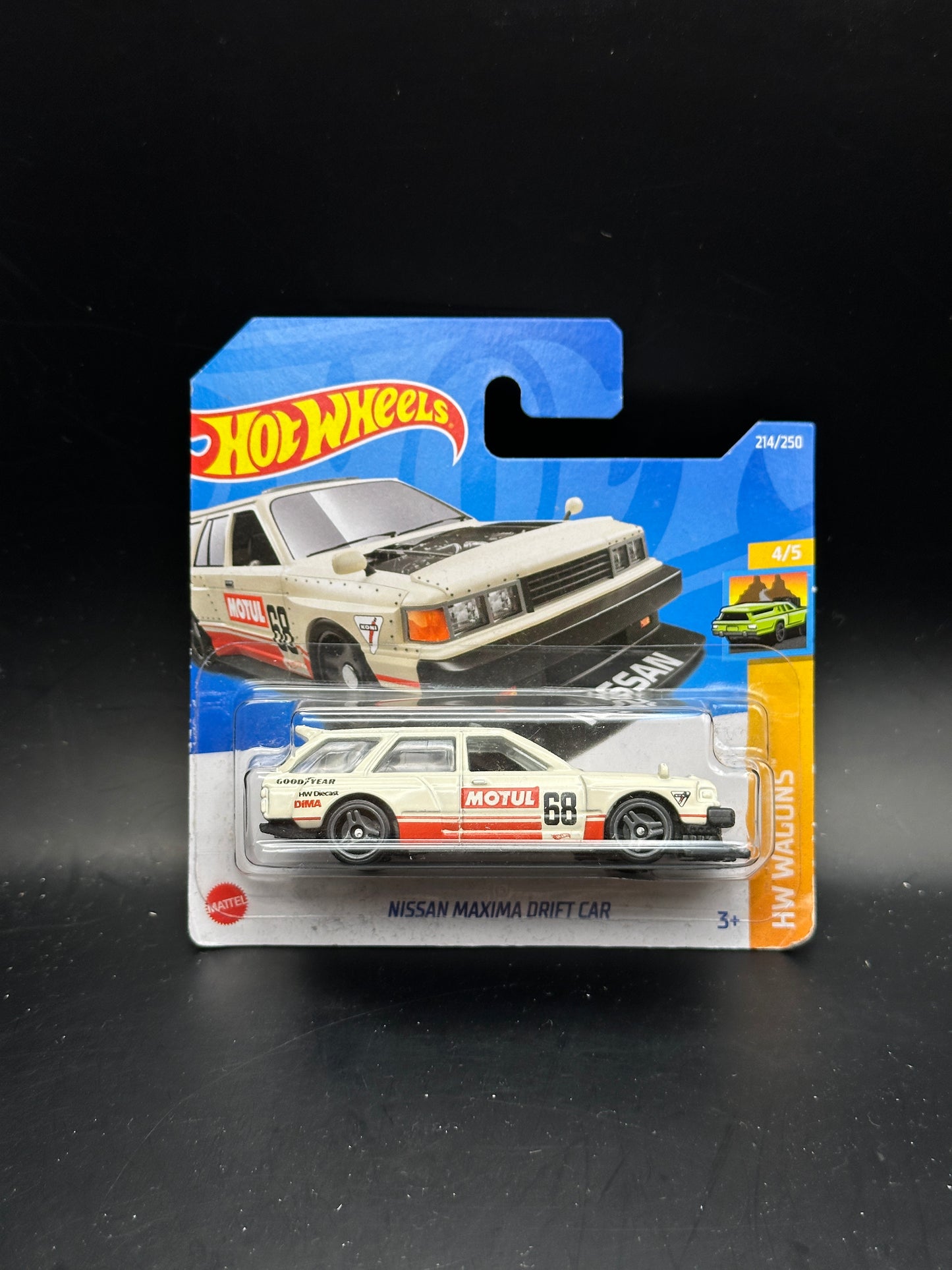 HOT WHEELS - NISSAN MAXIMA DRIFT CAR (2022) - HW WAGONS 4/5