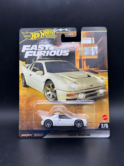 HOT WHEELS - FORD RS200 (2024) - FAST & FURIOUS 2/5