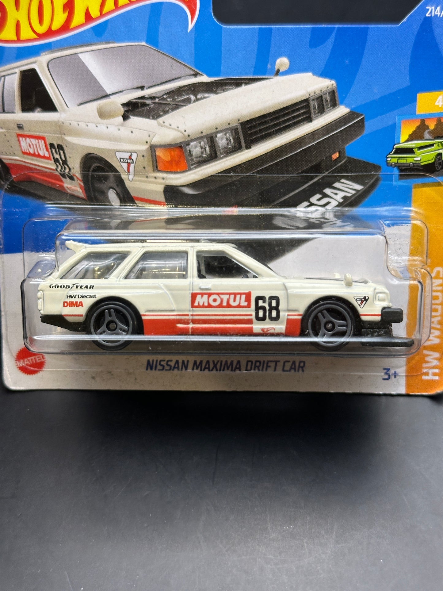 HOT WHEELS - NISSAN MAXIMA DRIFT CAR (2022) - HW WAGONS 4/5