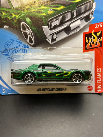 HOT WHEELS - 68 MERCURY COUGAR (2021) - HW FLAMES 2/5