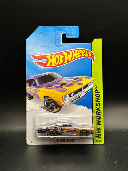 HOT WHEELS - 71 DODGE DEMON (2014) - HW WORKSHOP