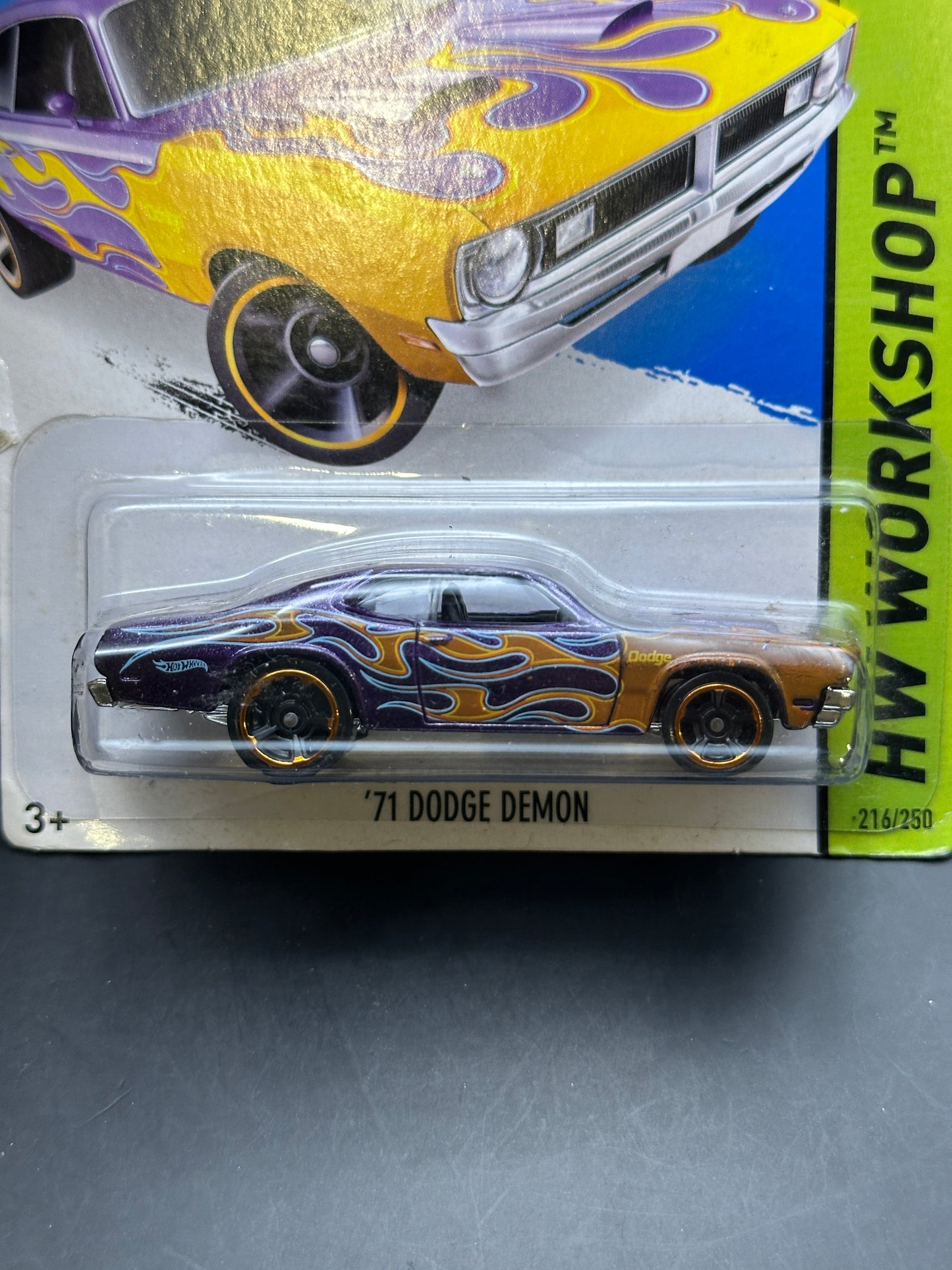HOT WHEELS - 71 DODGE DEMON (2014) - HW WORKSHOP