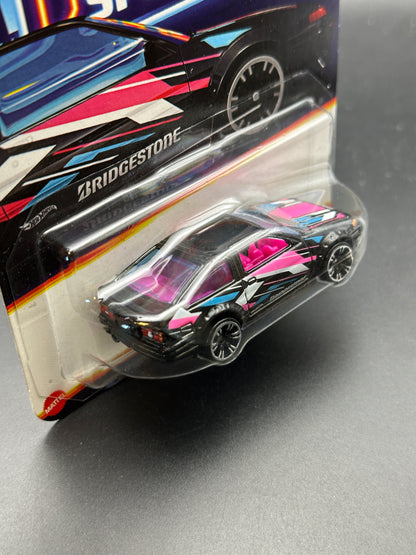 HOT WHEELS - TOYOTA AE86 COROLLA (2025) - NEON SPEEDERS SERIES 4/8