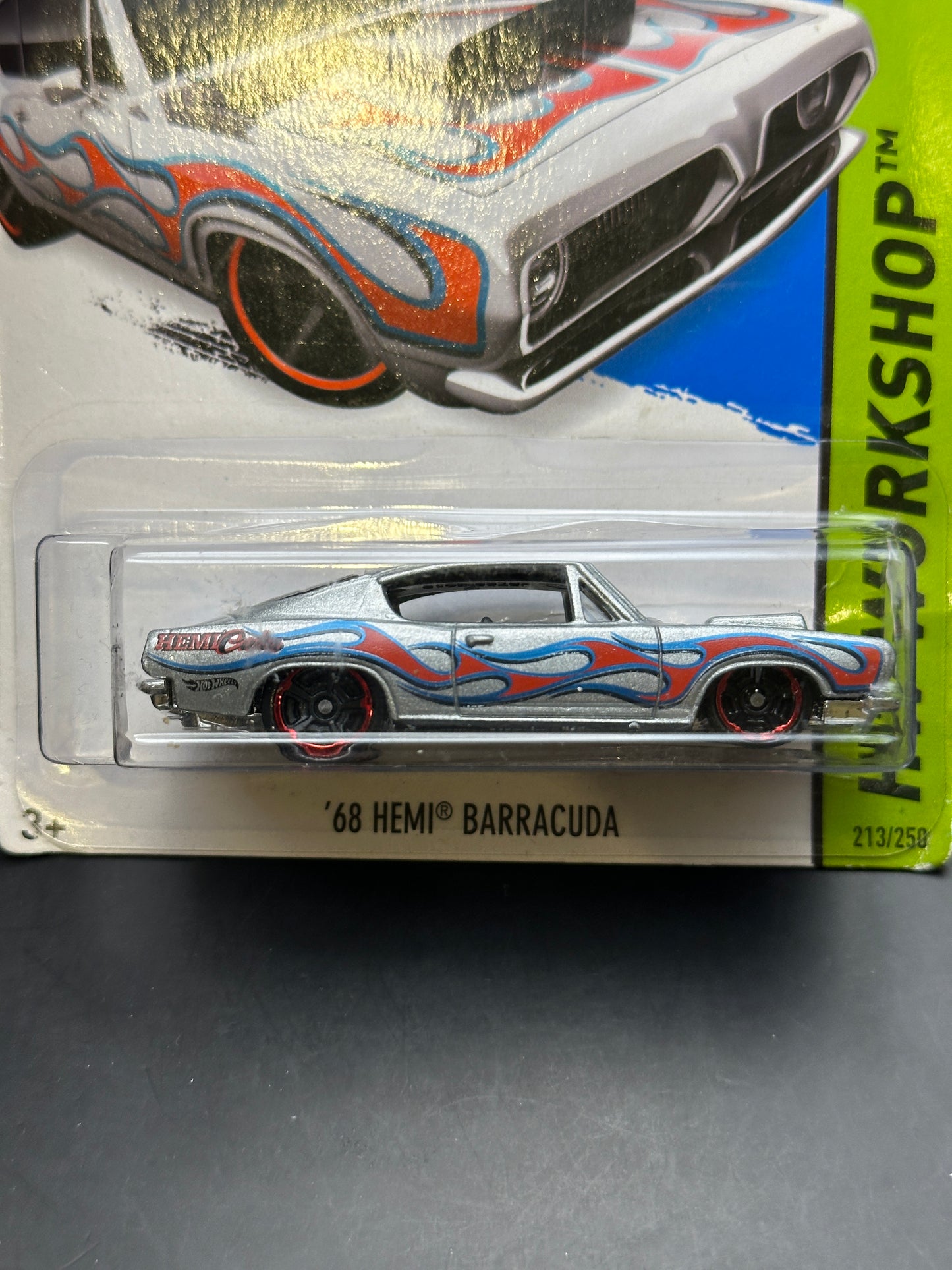 HOT WHEELS - 68 HEMI BARRACUDA (2015) - HW WORKSHOP
