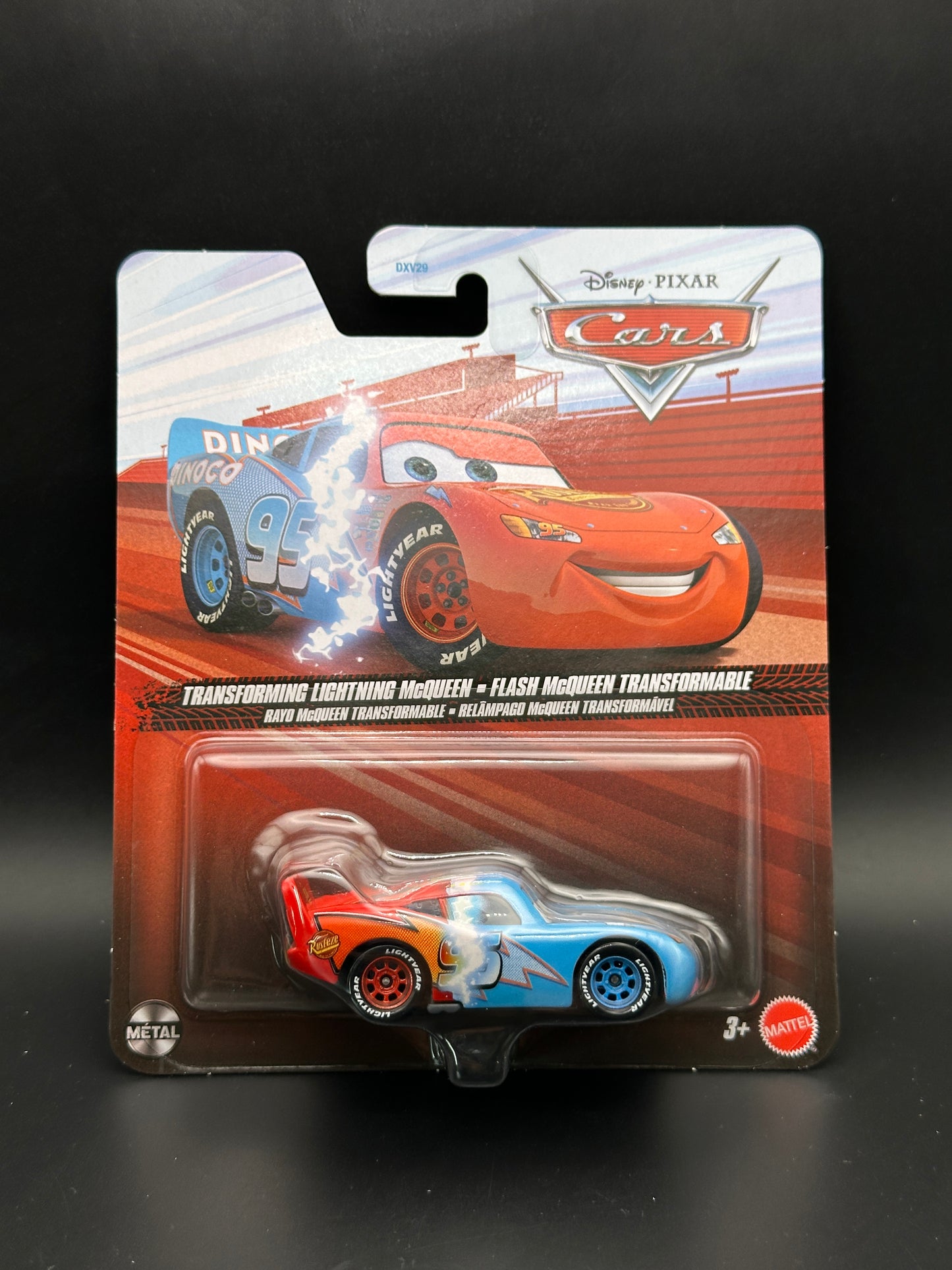 DISNEY PIXAR CARS - TRANSFORMING LIGHTNING MCQUEEN - CARS - DIECAST