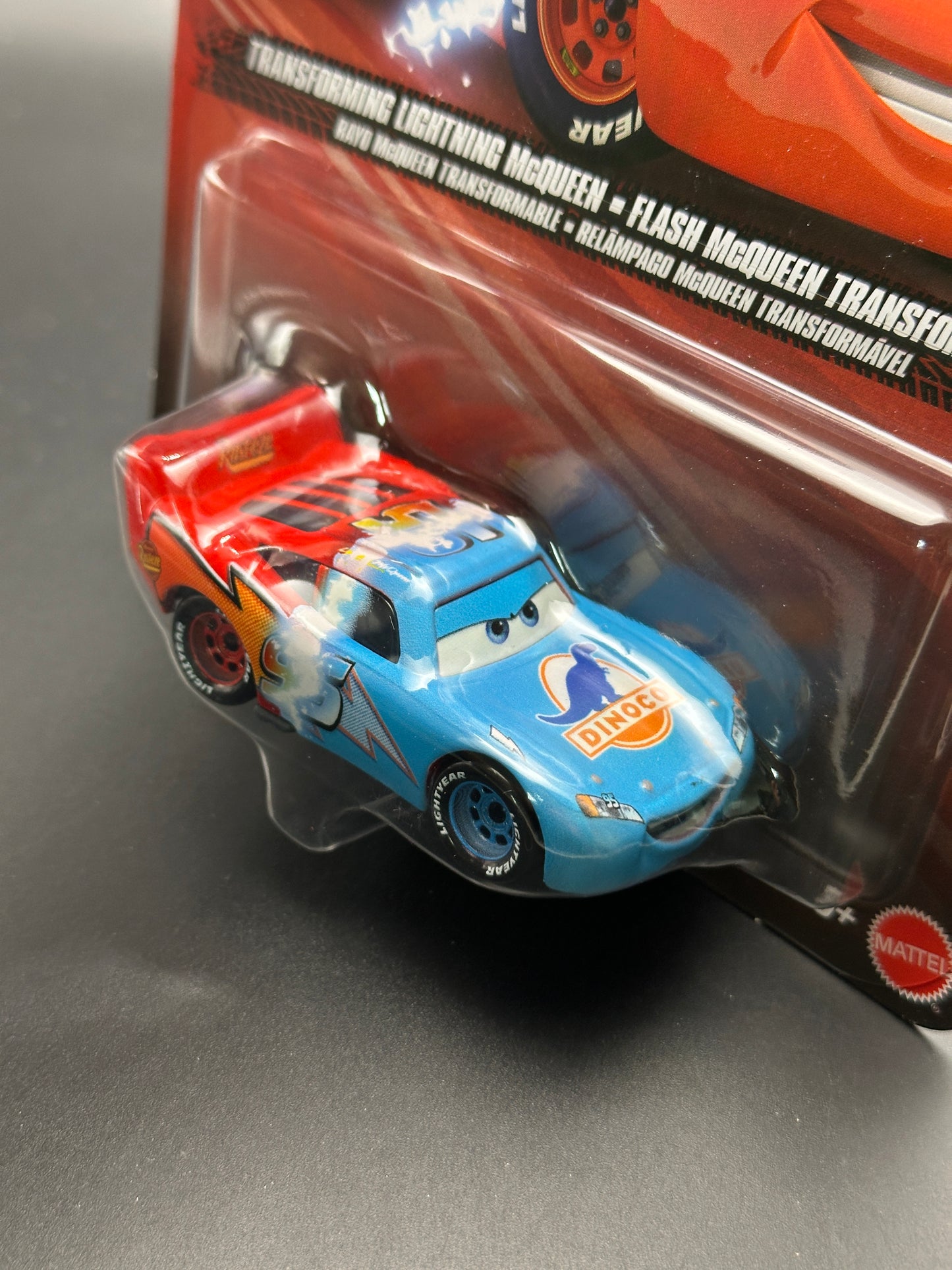 DISNEY PIXAR CARS - TRANSFORMING LIGHTNING MCQUEEN - CARS - DIECAST