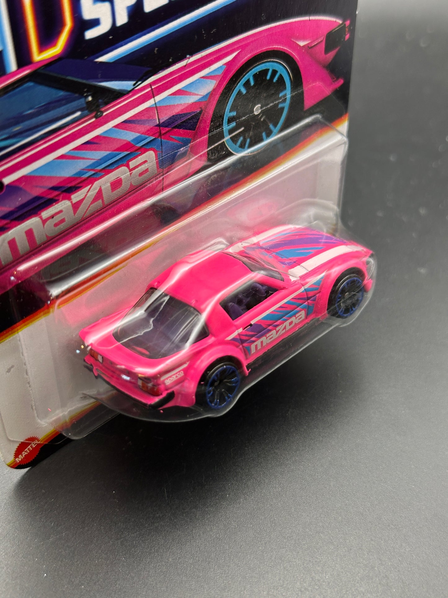 HOT WHEELS - MAZDA RX7 (2025) - NEON SPEEDERS SERIES 1/8