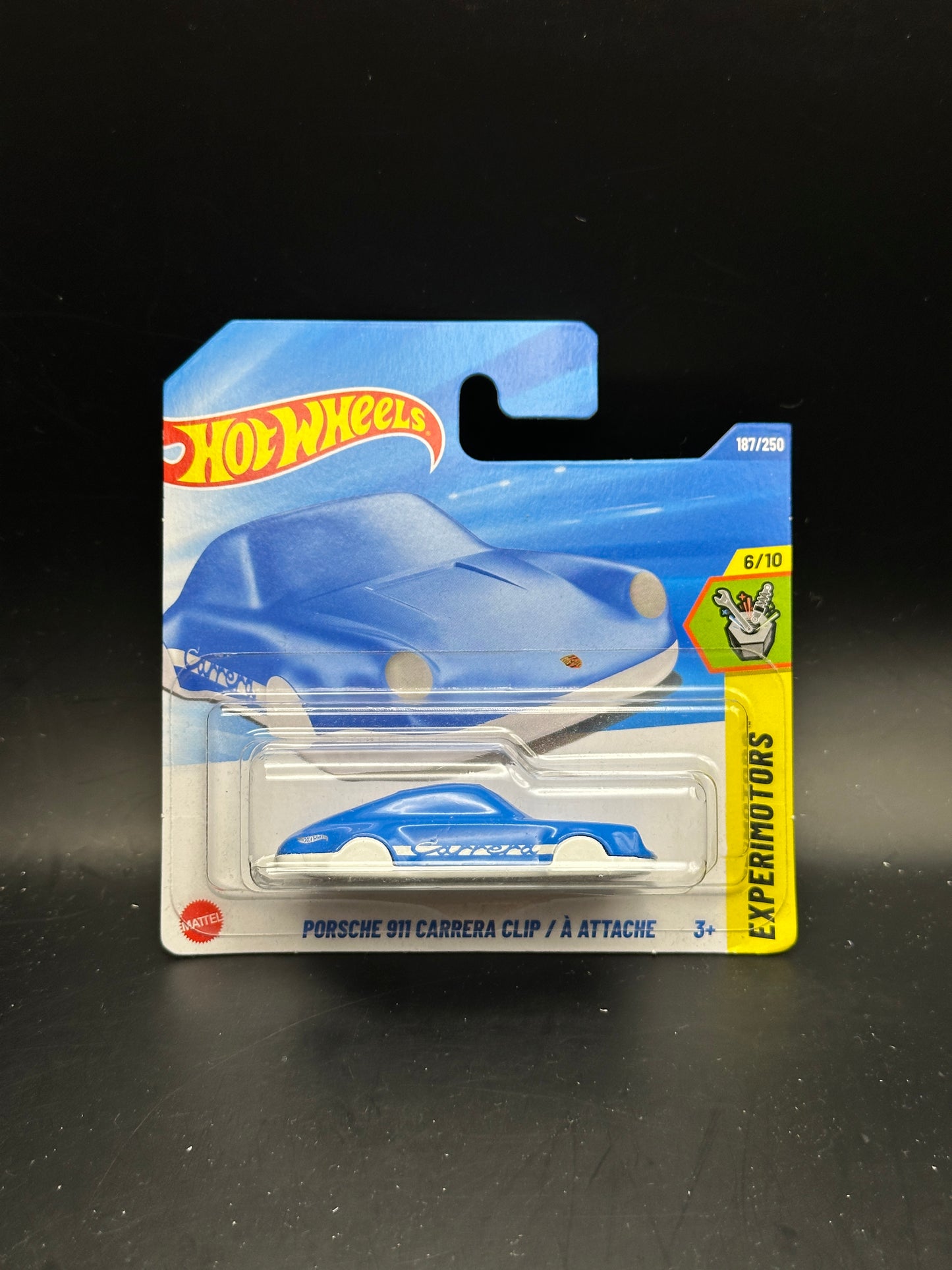 HOT WHEELS - PORSCHE 911 CARRERA CLIP (2025) - HW EXPERIMOTORS 6/10