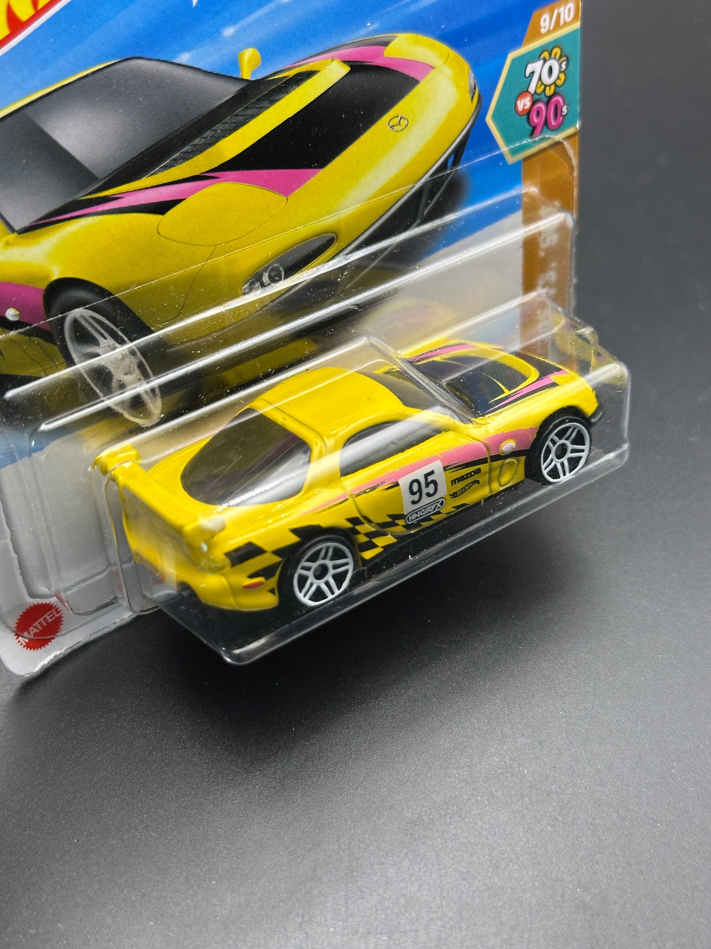 HOT WHEELS - 95 MAZDA RX7 DRIFT (2025) - HW 70s vs 90s 9/10