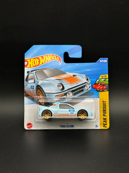 HOT WHEELS - FORD RS200 (2025) - HW PEAK PURSUIT 9/10