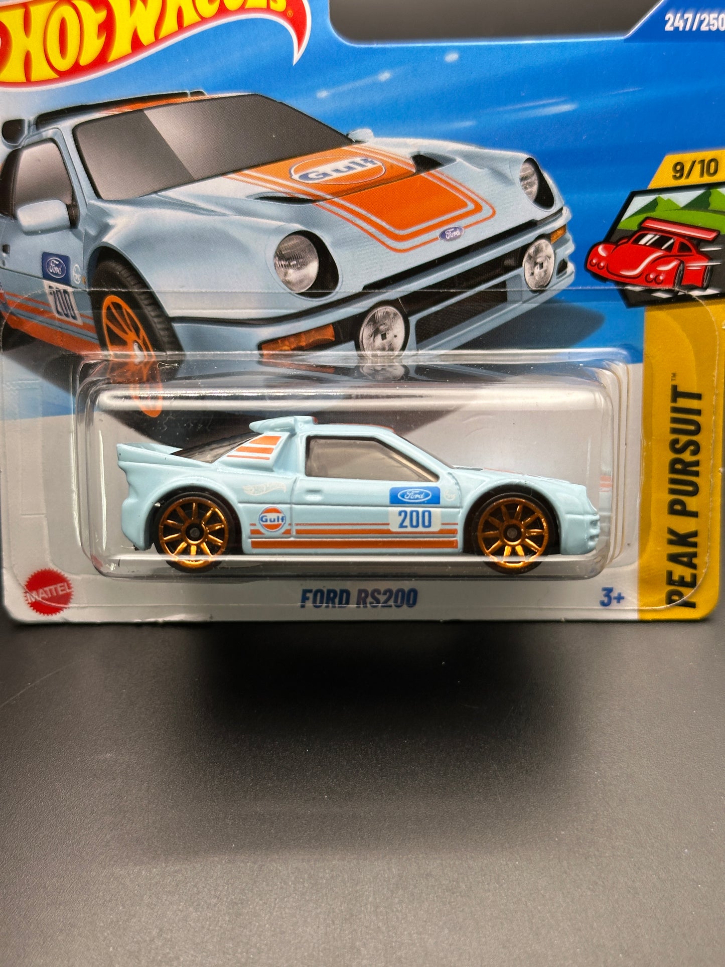 HOT WHEELS - FORD RS200 (2025) - HW PEAK PURSUIT 9/10