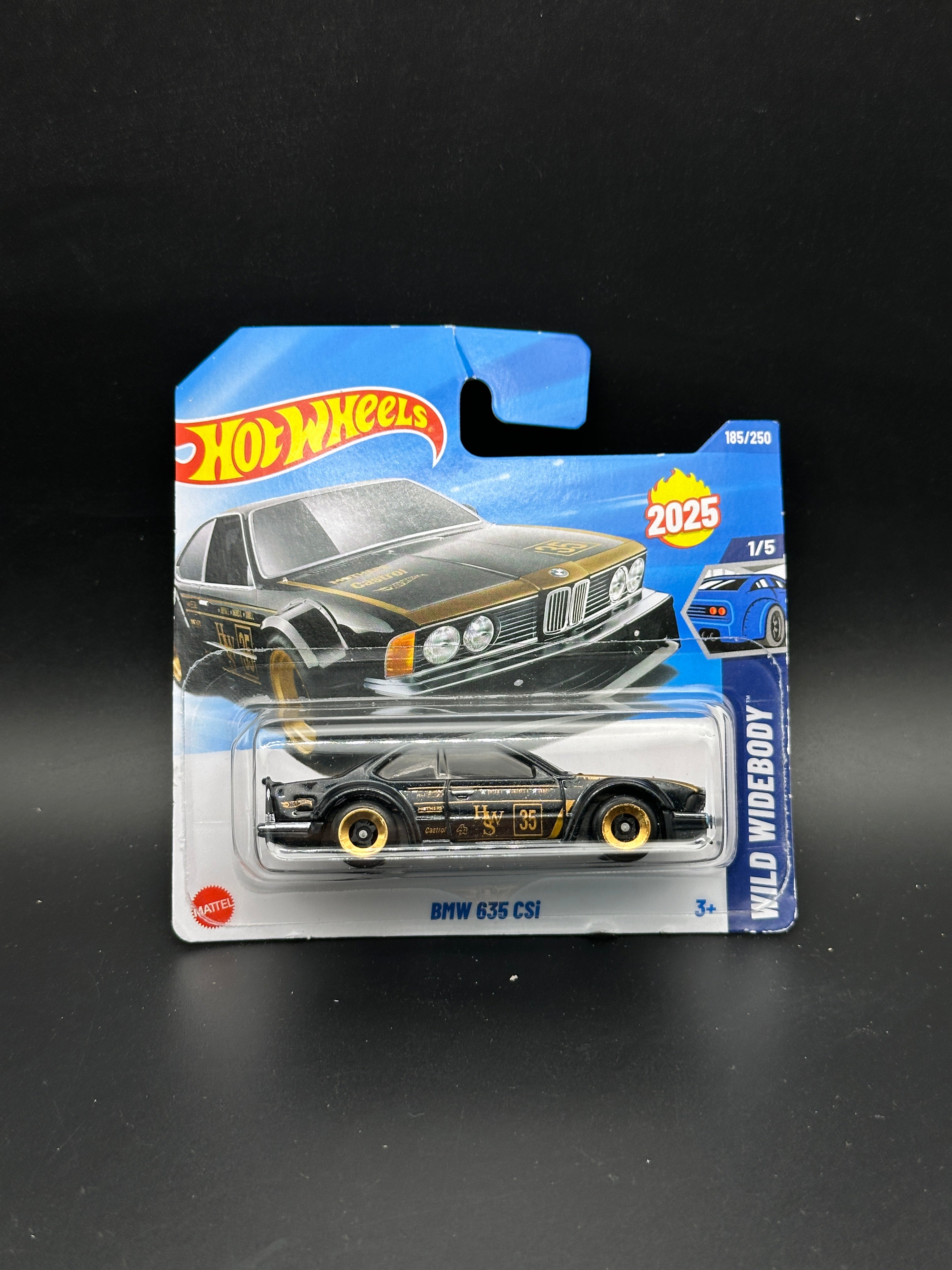 HOT WHEELS - BMW 635 CSi (2025) - HW WILD WIDEBODY 1/5