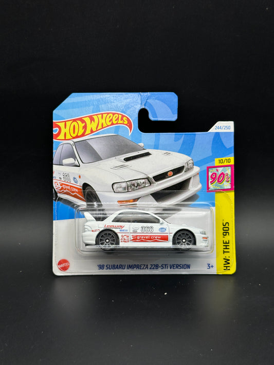 HOT WHEELS - 98 SUBARU IMPREZA 22B STI VERSION (2024) - HW THE 90s 10/10