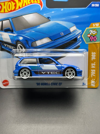 HOT WHEELS - 90 HONDA CIVIC EF (2025) - HW 70 VS 90 1/10