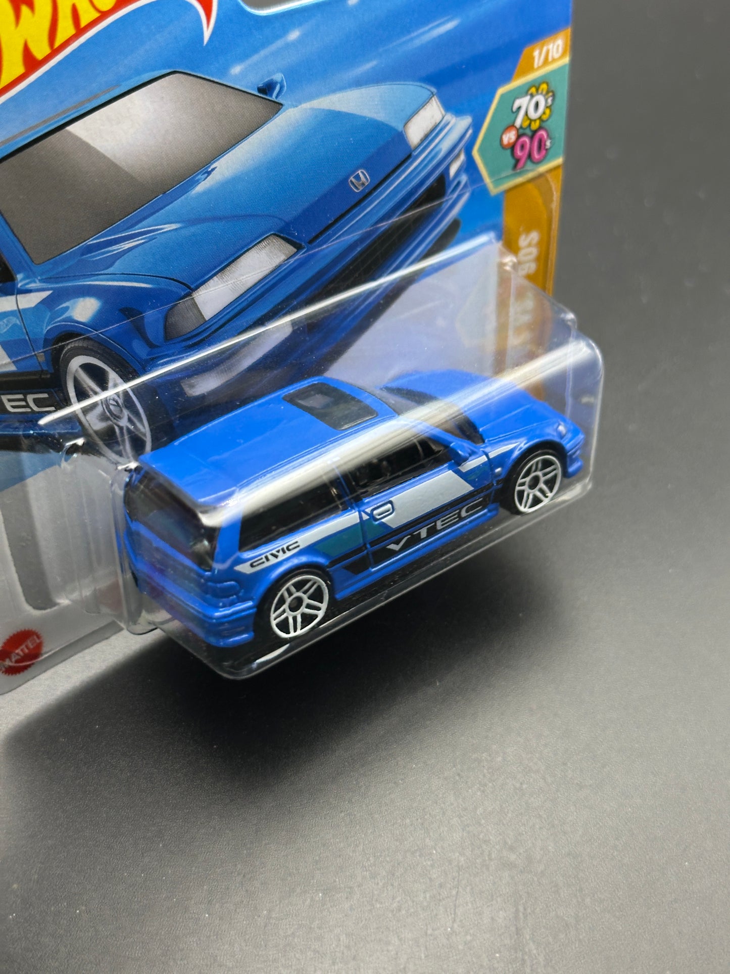 HOT WHEELS - 90 HONDA CIVIC EF (2025) - HW 70 VS 90 1/10