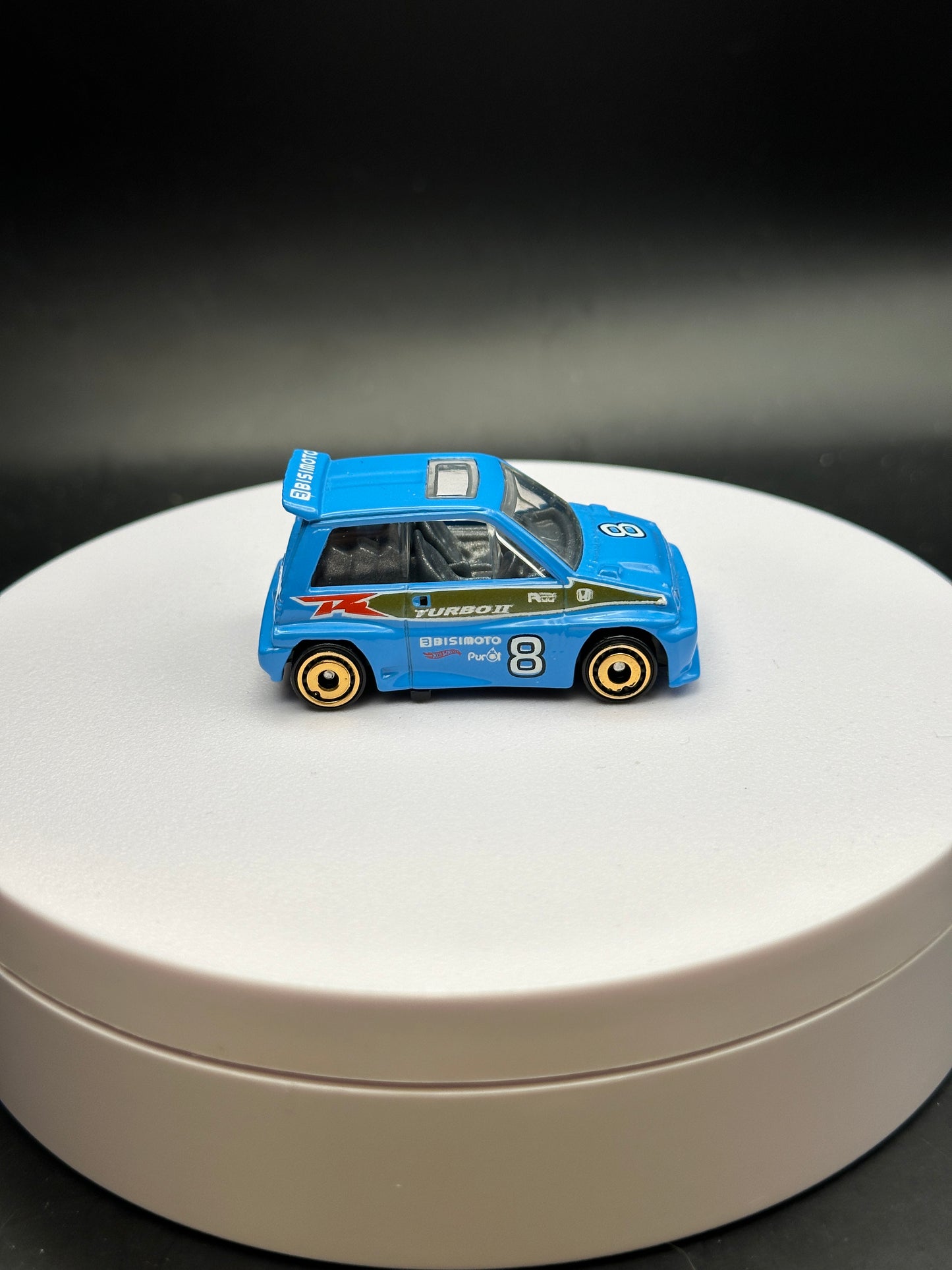 HOT WHEELS - 85 HONDA CITY TURBO II (2019) - HW NIGHTBURNERZ 2/10 - LOOSE