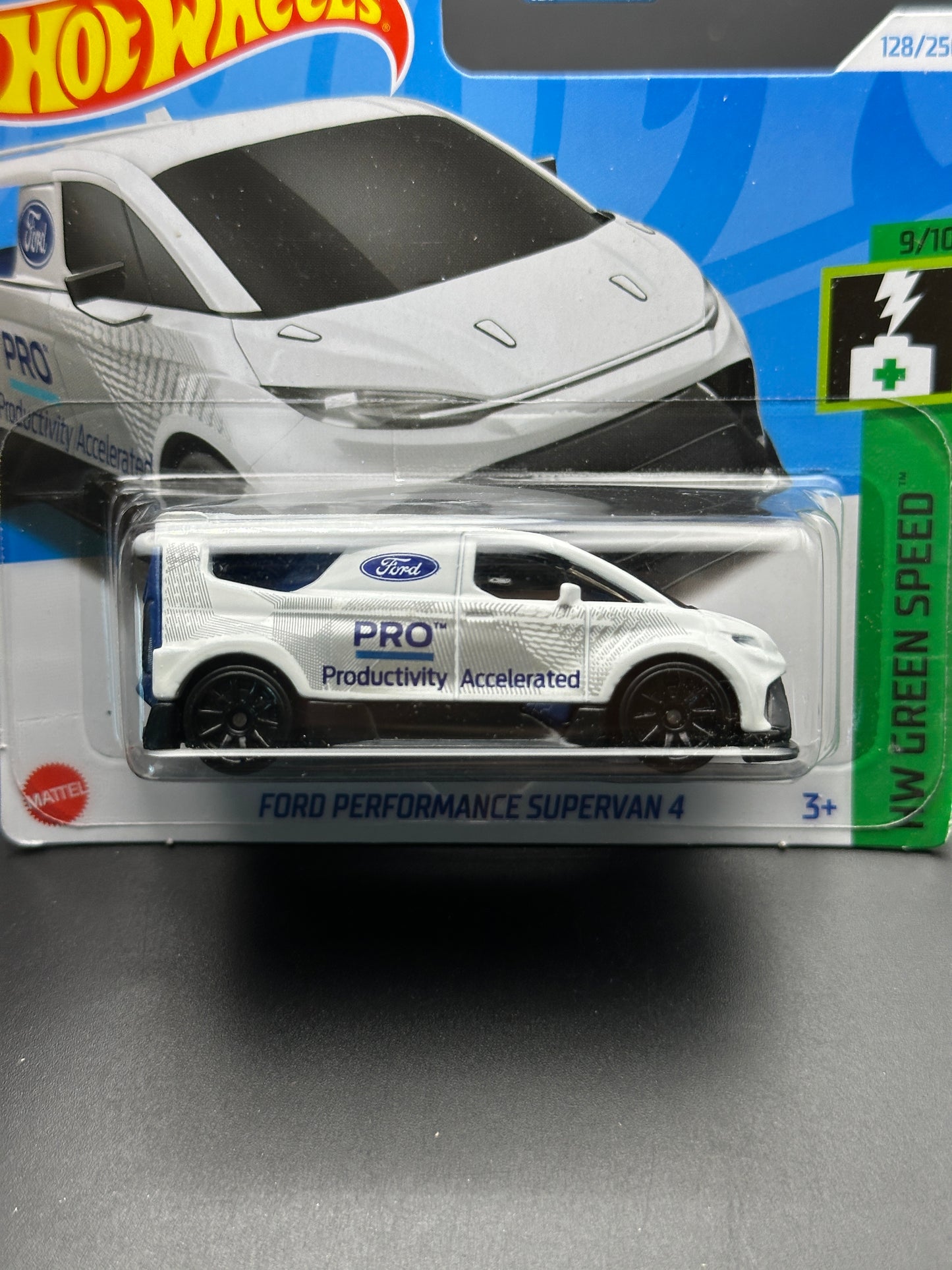 HOT WHEELS - FORD PERFORMANCE SUPERVAN 4 (2024) - HW GREEN SPEED 9/10