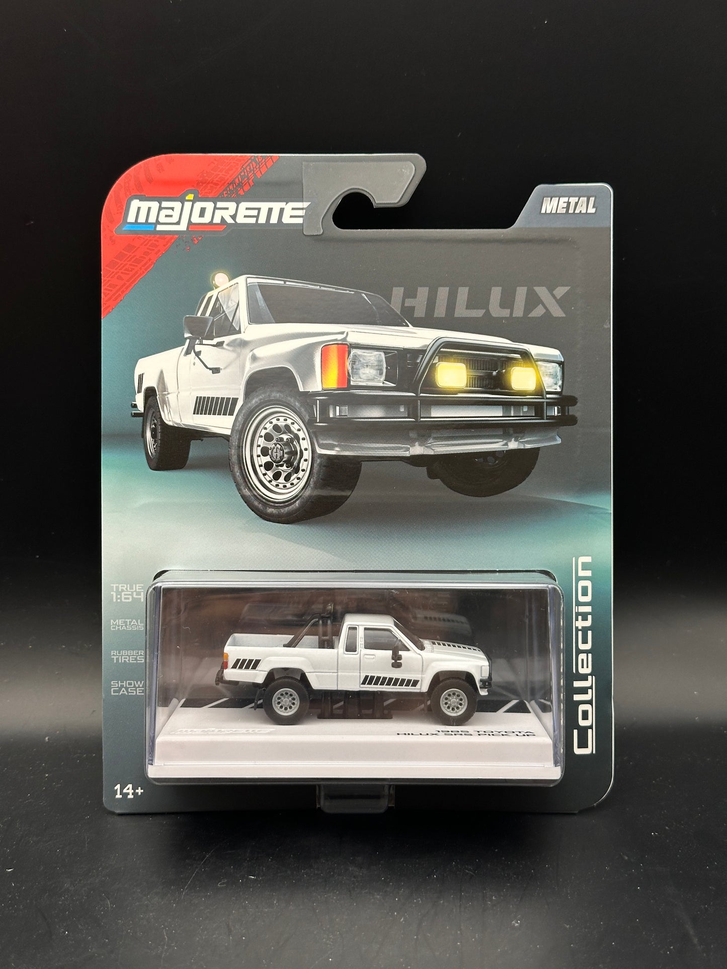 MAJORETTE COLLECTION - 1985 TOYOTA HILUX SR5 PICKUP - 1/64 SCALE