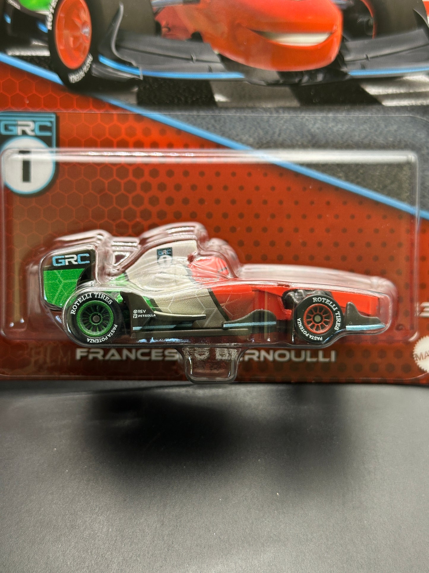 DISNEY PIXAR CARS - FRANCESCO BERNOULLI - CARS - DIECAST