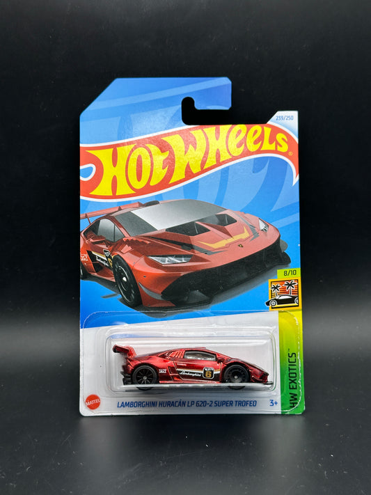 HOT WHEELS - LAMBORGHINI HURACAN LP 620 2 SUPER TROFEO (2024) - HW EXOTICS 8/10 - SUPER TREASURE HUNT