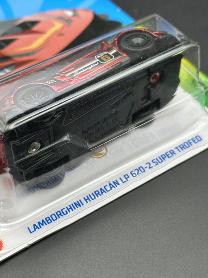 HOT WHEELS - LAMBORGHINI HURACAN LP 620 2 SUPER TROFEO (2024) - HW EXOTICS 8/10 - SUPER TREASURE HUNT