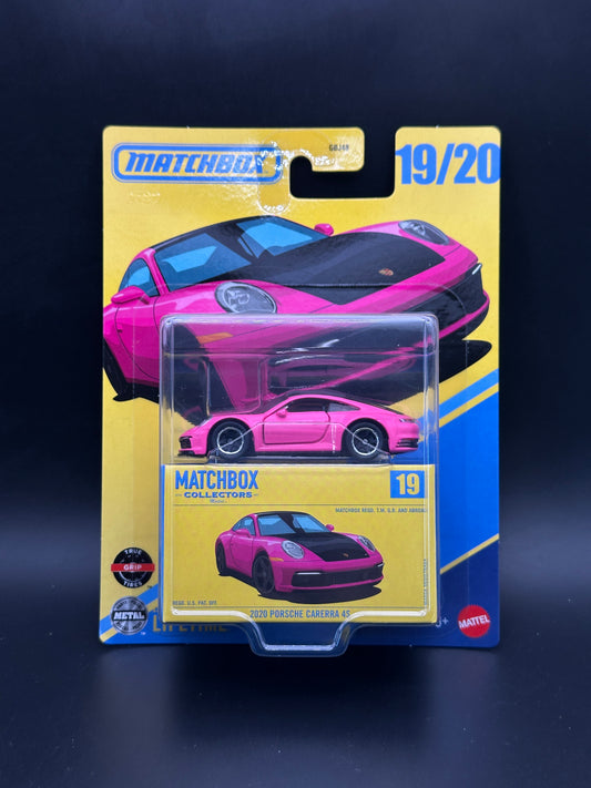 MATCHBOX COLLECTORS - 2020 PORSCHE CARERRA 4S - 19/20 - DIECAST