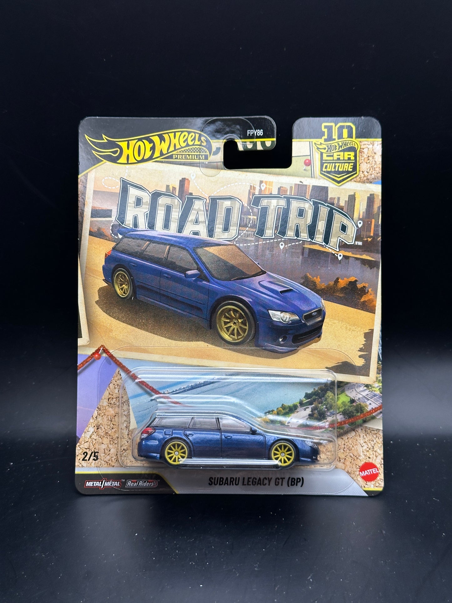 HOT WHEELS - SUBARU LEGACY GT (BP) (2026) - HW CAR CULTURE ROAD TRIP 2/5