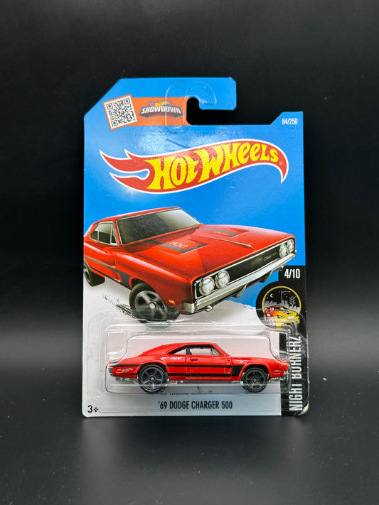 HOT WHEELS - 69 DODGE CHARGER 500 (2016) - HW NIGHTBURNERZ 4/10