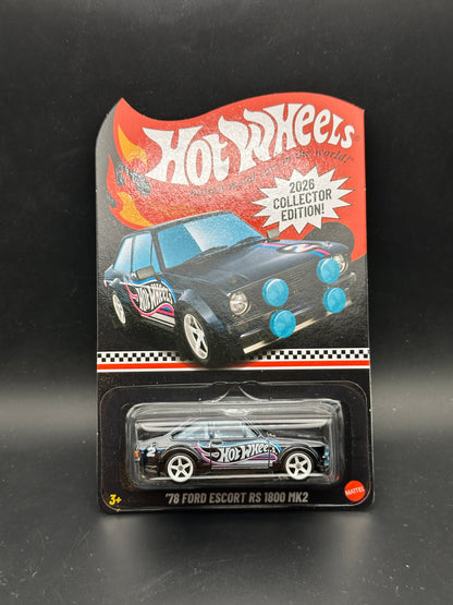 HOT WHEELS - 78 FORD ESCORT RS 1800 MK2 (2026) - COLLECTOR EDITION