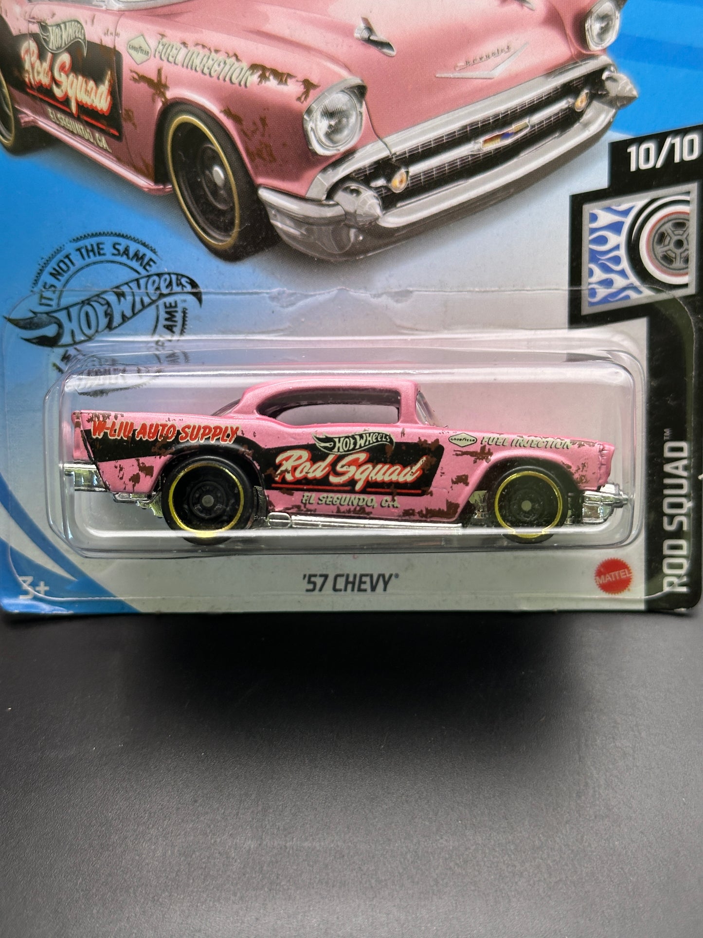 HOT WHEELS - 57 CHEVY (2020) - HW ROD SQUAD 10/10