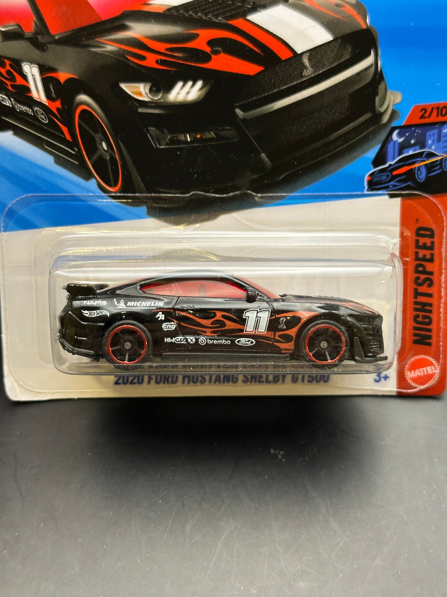 HOT WHEELS - 2020 FORD MUSTANG SHELBY GT500 (2026) - HW NIGHTSPEED 2/10