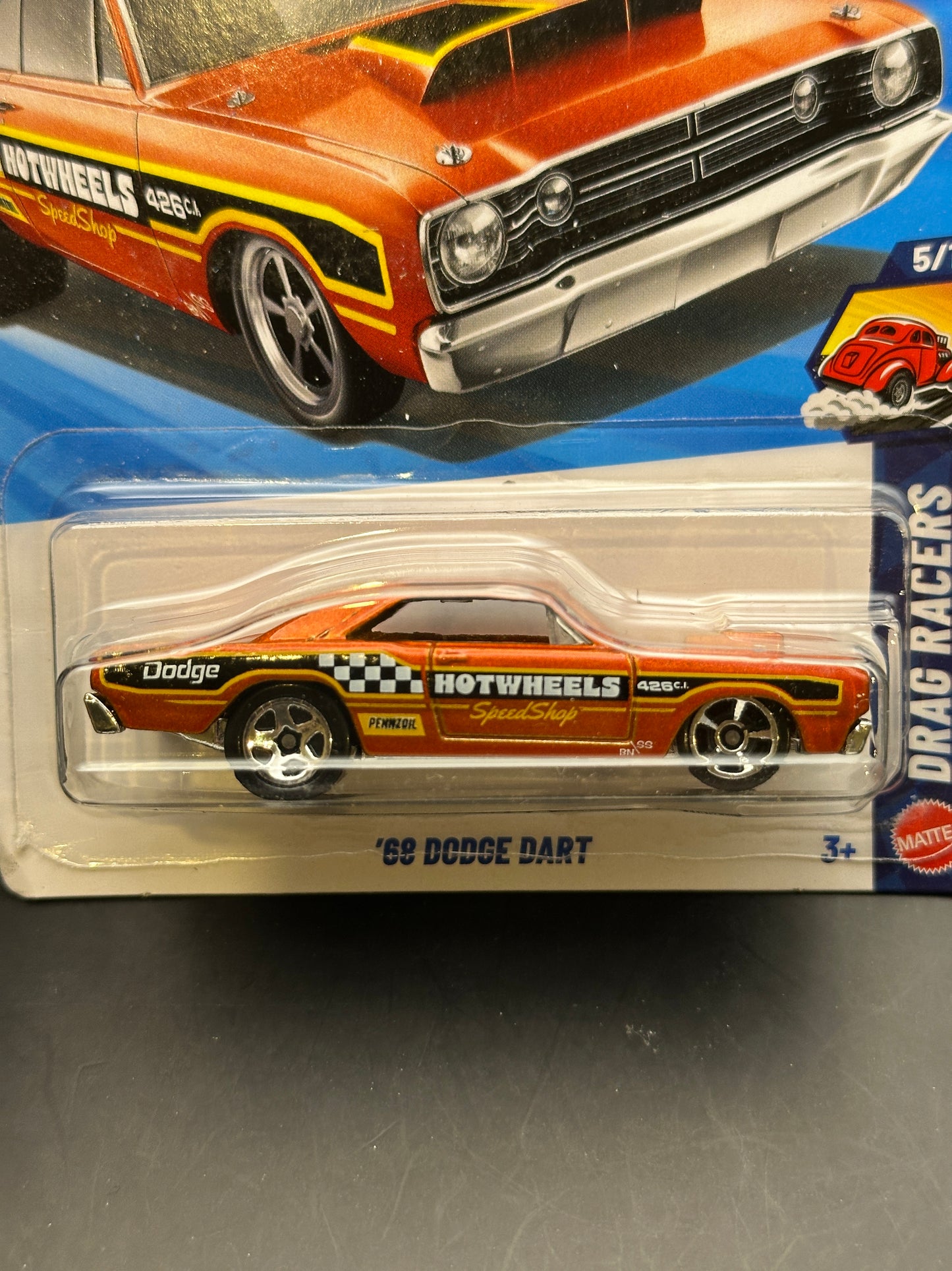 HOT WHEELS - 68 DODGE DART (2026) - HW DRAG RACERS 5/10