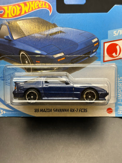 HOT WHEELS - 89 MAZDA SAVANNA RX7 FC35 (2021) - HW J IMPORTS 5/10